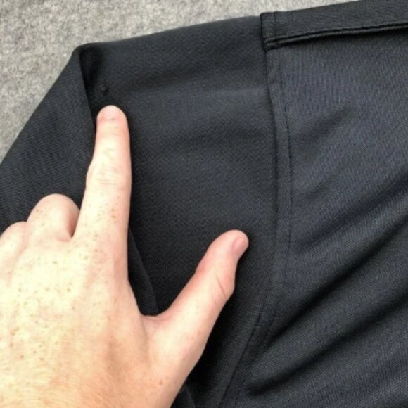 Germany Jacket Mens XL Black Red Yellow Track Top Soccer Polyester Umbro Euro - Picture 5 of 10